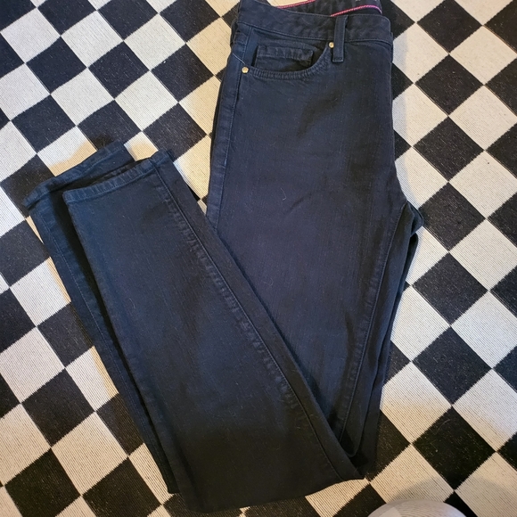 Kate Spade Black Play Hooky Minimalist Skinny Jean sz 28 - Picture 4 of 5